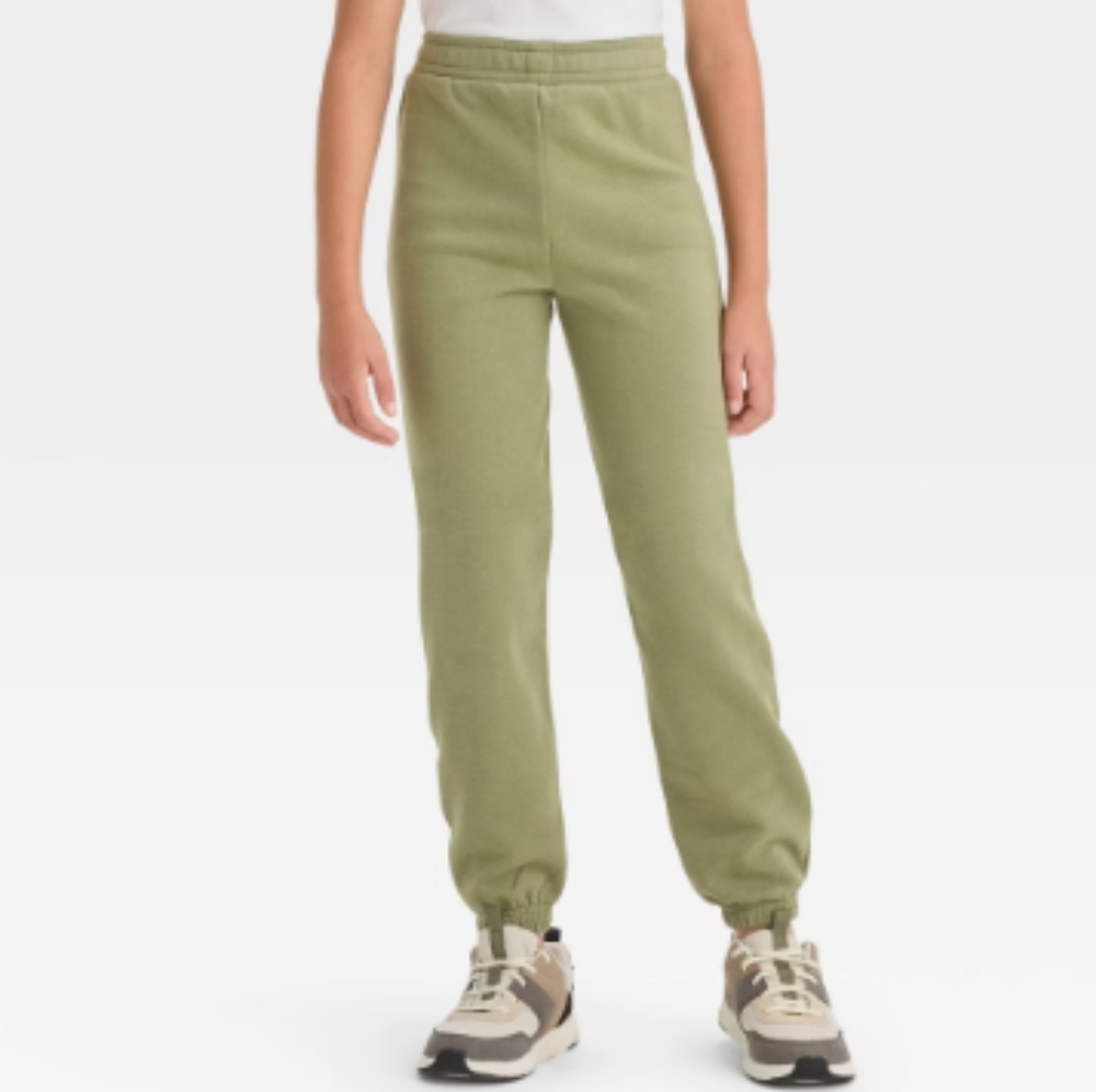 New! Boys' Knit Pull-On Sweatpants - art class™ Green XXL